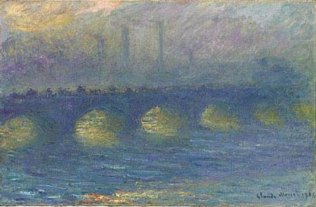 Waterloo Bridge, Claude Monet